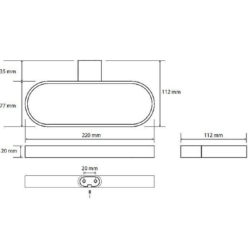 Полотенцедержатель-кольцо Bemeta Organic 157104061 хром купить в интернет-магазине сантехники Sanbest