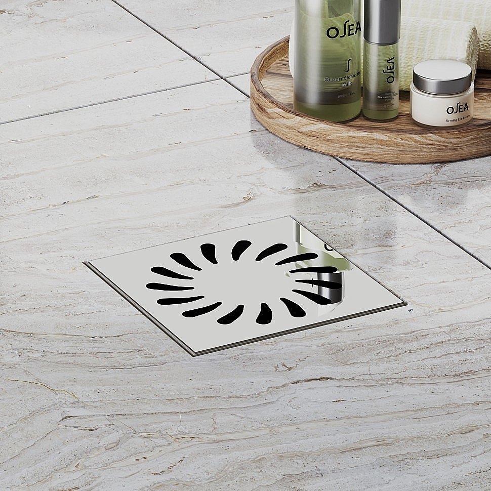 Душевой трап PAINI 381A 12,5 хром купить в интернет-магазине Sanbest