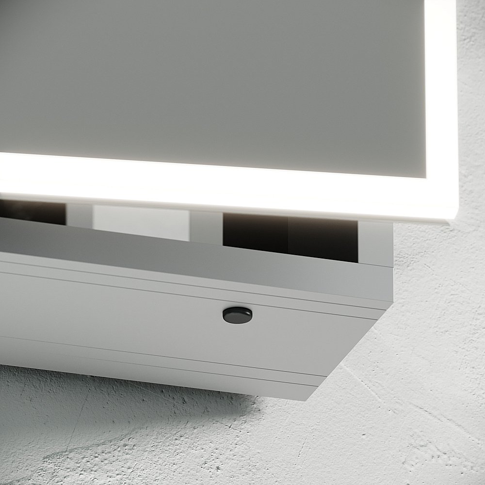 Зеркальный шкаф Sancos Evoke 60х70 SC8060 серый купить в интернет-магазине сантехники Sanbest