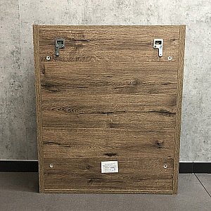 Зеркальный шкаф Comforty Марио 00-00004158 60 дуб темный купить в интернет-магазине сантехники Sanbest