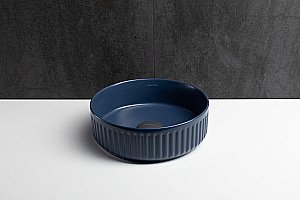 Раковина Allen Brau Fantasy Line 36 4.11032.ID индиго матовый купить в интернет-магазине Sanbest