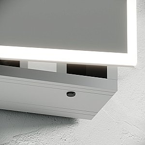 Зеркальный шкаф Sancos Evoke 60х70 SC8060 серый купить в интернет-магазине сантехники Sanbest