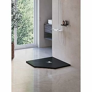 Душевой поддон RGW Stone Tray 16155099-02 90x90 графит купить в интернет-магазине Sanbest