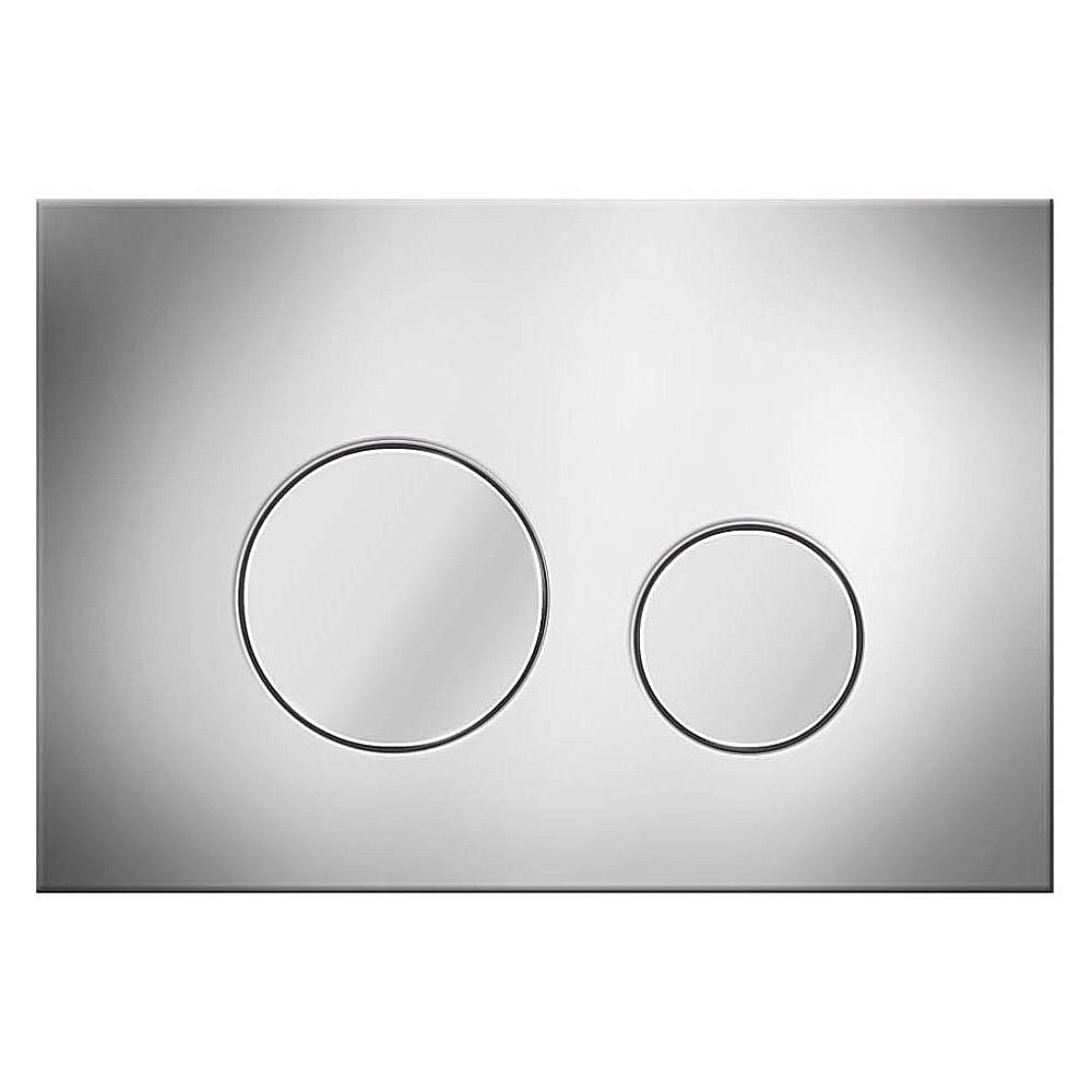 Кнопка для инсталляции Veconi Round VFR002CH хром купить в интернет-магазине сантехники Sanbest