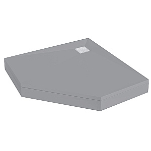 Душевой поддон Good Door Strike PNT 90х90 ЛП00493 серый купить в интернет-магазине Sanbest