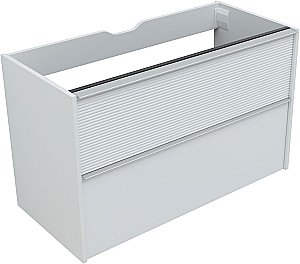 Тумба с раковиной Aquanet Вита 330474 100 белый матовый для ванной в интернет-магазине Sanbest