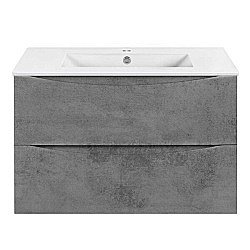 Тумба для раковины Vincea Mia Slim 800 Beton купить в интернет-магазине сантехники Sanbest