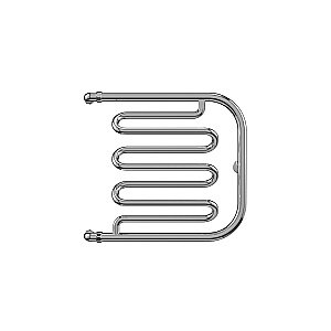 Полотенцесушитель водяной Terminus Фокстрот-Лиана 500x500 купить в интернет-магазине сантехники Sanbest