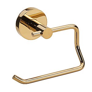 Держатель для туалетной бумаги Bemeta Brilo 161112042 золото купить в интернет-магазине сантехники Sanbest