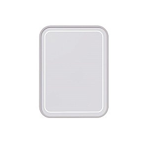 Зеркало Caprigo Контур М-268S-В231 60 белое в ванную от интернет-магазине сантехники Sanbest