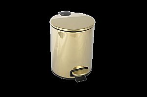 Ведро для мусора Boheme Imperiale 10426-G золото купить в интернет-магазине сантехники Sanbest