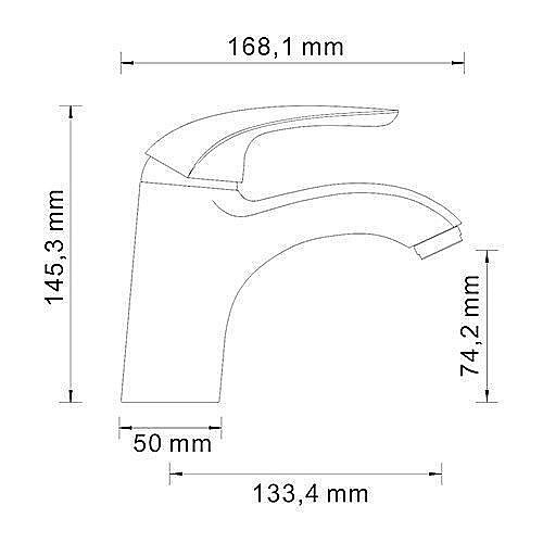 Смеситель для раковины WasserKRAFT Rossel 2803 купить в интернет-магазине сантехники Sanbest