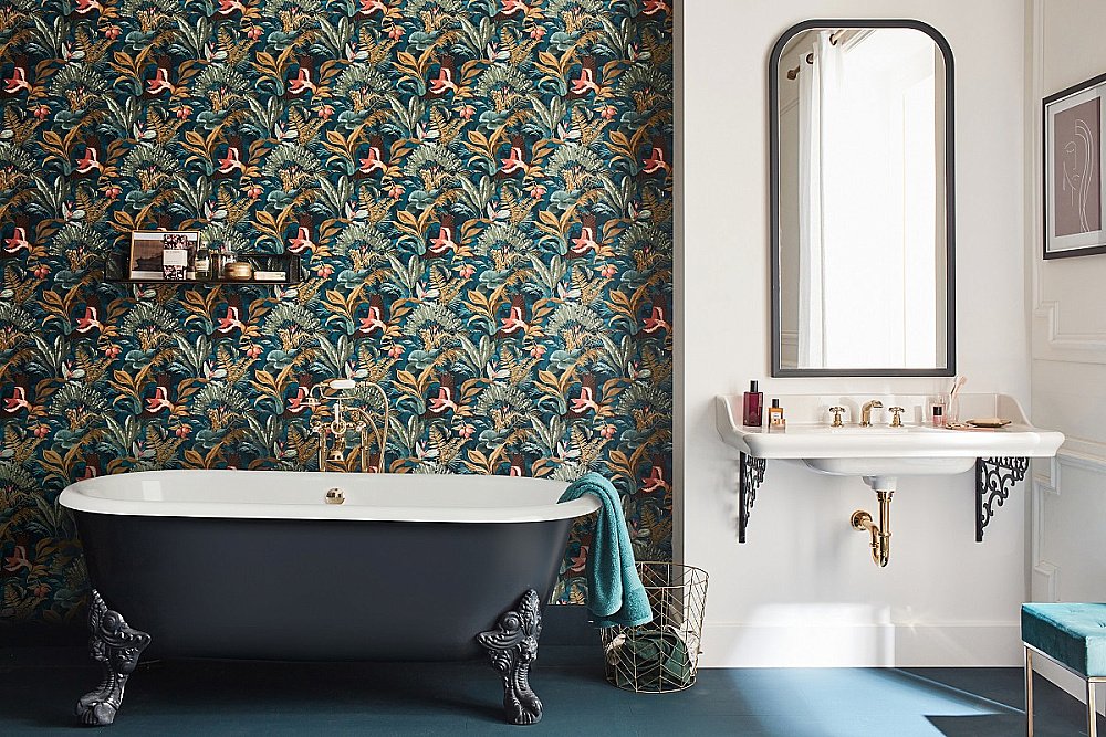 Зеркало Jacob Delafon Cleo 1889 EB728-MWB интенсивный серый лак в ванную от интернет-магазине сантехники Sanbest