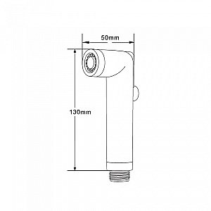 Гигиенический душ Orange HS001cr хром купить в интернет-магазине сантехники Sanbest