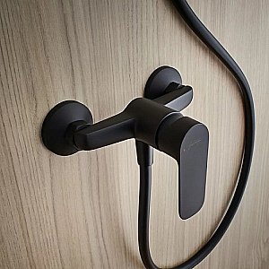 Смеситель для душа Jacob Delafon OSCAR E29843-BL матовый черный купить в интернет-магазине сантехники Sanbest