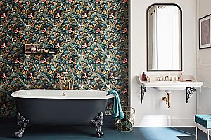 Зеркало Jacob Delafon Cleo 1889 EB728-MWB интенсивный серый лак в ванную от интернет-магазине сантехники Sanbest