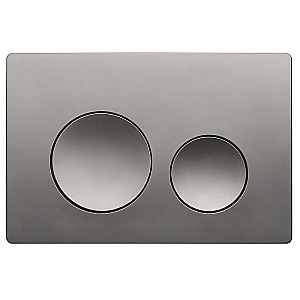 Кнопка для инсталляции Azario NEW AZ-003.08 оружейная сталь матовая купить в интернет-магазине сантехники Sanbest