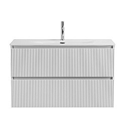 Тумба для раковины подвесная BelBagno UNO-1200-2C-SO-BO 120 Bianco Opaco купить в интернет-магазине сантехники Sanbest