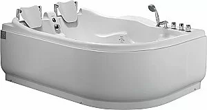 Ванна акриловая Gemy NEXT TO YOU G9083 B 180х121 белая с гидромассажем купить в интернет-магазине Sanbest