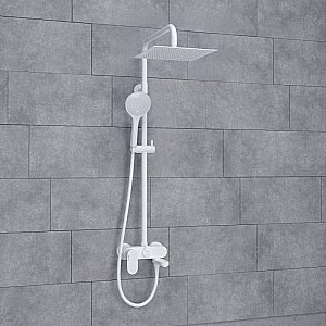 Душевая система WasserKraft Mindel 8500 SET2633 белый Soft-touch купить в интернет-магазине сантехники Sanbest