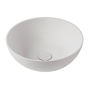 Раковина накладная Montebianco NEMI 20141 белая матовая купить в интернет-магазине Sanbest