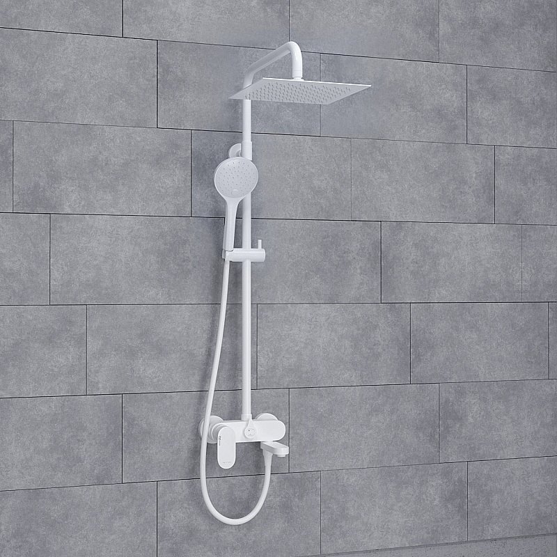 Душевая система WasserKraft Mindel 8500 SET2633 белый Soft-touch купить в интернет-магазине сантехники Sanbest