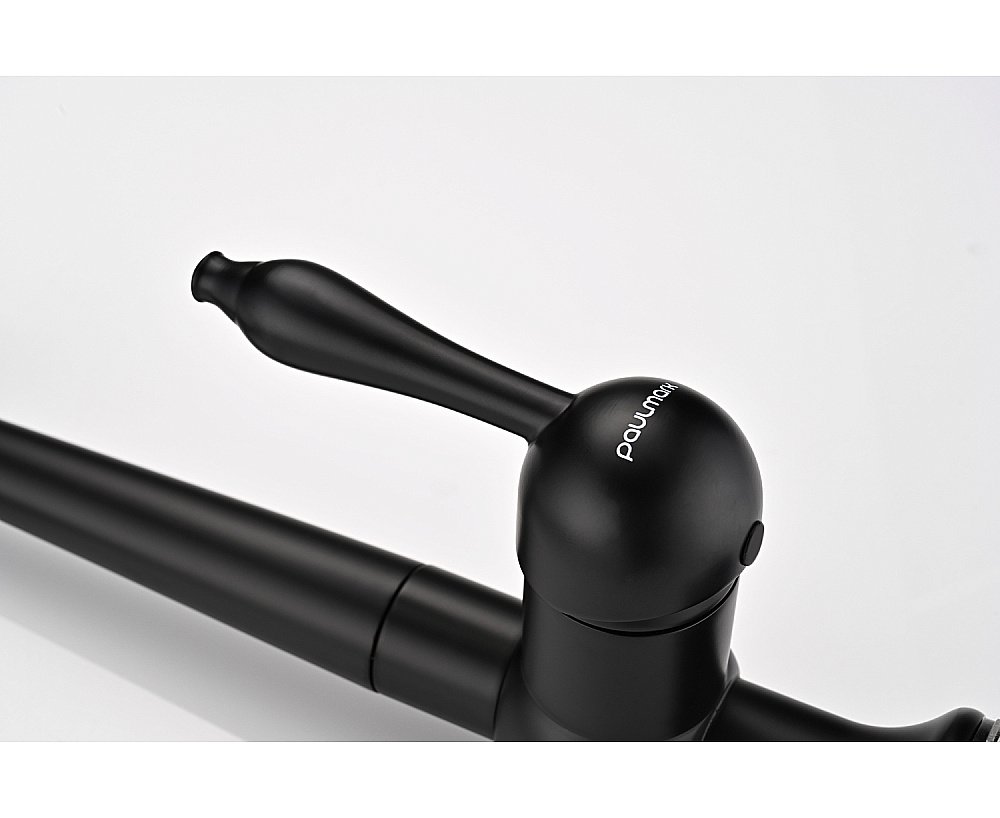 Смеситель для кухни Paulmark Retro Re213226-AN антрацит купить в интернет-магазине сантехники Sanbest