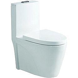 Унитаз моноблок SantiLine SL-5012 с крышкой микролифт купить в интернет-магазине Sanbest