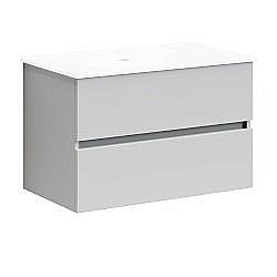 Тумба под раковину Sancos Urban UR90W белый глянец купить в интернет-магазине сантехники Sanbest