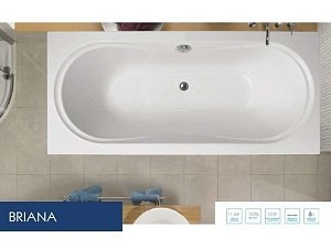 Ванна акриловая Vagnerplast Briana 185x90 купить в интернет-магазине Sanbest