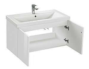 Мебель для ванной CERSANIT COLOUR 80 белая для ванной в интернет-магазине Sanbest