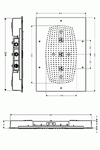 Верхний душ Hansgrohe Raindance Rainmaker AIR 28417000 купить в интернет-магазине сантехники Sanbest