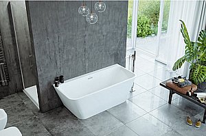 Ванна акриловая Excellent Lila 2.0 WAEX.LIL2.160L.WHN 160x73 белая купить в интернет-магазине Sanbest