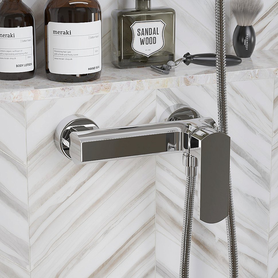 Смеситель для душа PAINI Ovo 86CR5112SKM хром купить в интернет-магазине сантехники Sanbest