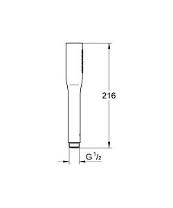 Душевая лейка GROHE Euphoria Cosmopolitan 27367 000 купить в интернет-магазине сантехники Sanbest