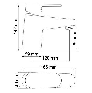 Смеситель для раковины WasserKRAFT Donau 5303 купить в интернет-магазине сантехники Sanbest