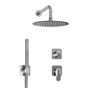 Душевая система WasserKRAFT Spree 1400 SET2829 никель купить в интернет-магазине сантехники Sanbest