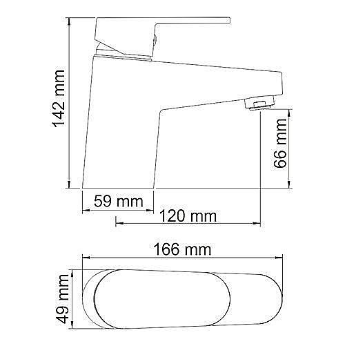 Смеситель для раковины WasserKRAFT Donau 5303 купить в интернет-магазине сантехники Sanbest