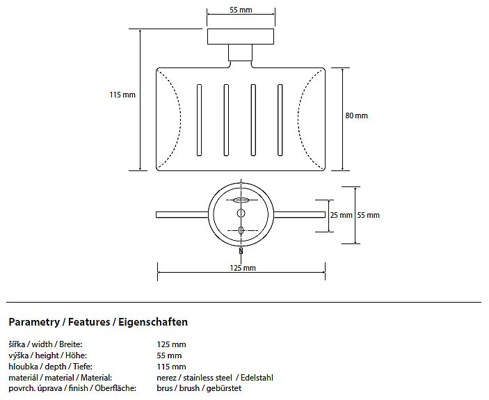 Мыльница Bemeta Neo 104208085 купить в интернет-магазине сантехники Sanbest
