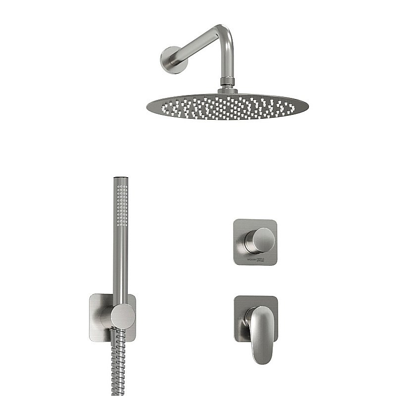 Душевая система WasserKRAFT Spree 1400 SET2829 никель купить в интернет-магазине сантехники Sanbest