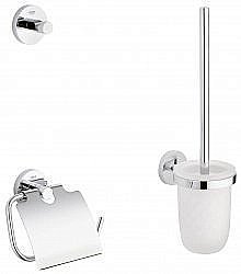 Набор аксессуаров Grohe Essentials (3 предмета) 40407001 купить в интернет-магазине сантехники Sanbest