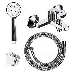 Смеситель для ванны Loranto TINA LR30362001 Хром купить в интернет-магазине сантехники Sanbest