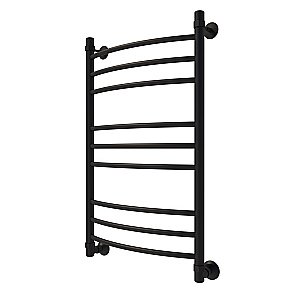 Полотенцесушитель водяной Veconi Nemi-A N8050B-A черный купить в интернет-магазине сантехники Sanbest