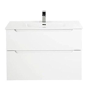 Тумба с раковиной BelBagno ETNA H60 2C 80 Bianco Lucido для ванной в интернет-магазине Sanbest