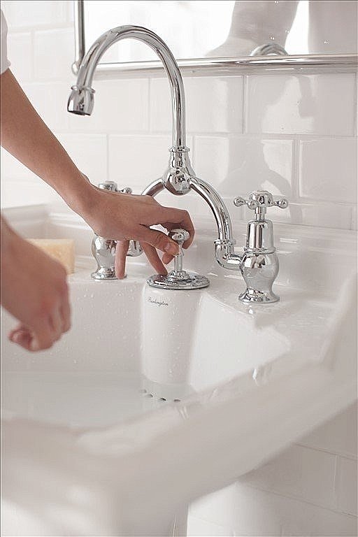 Смеситель для раковины Burlington AN28-QT+W9 купить в интернет-магазине сантехники Sanbest