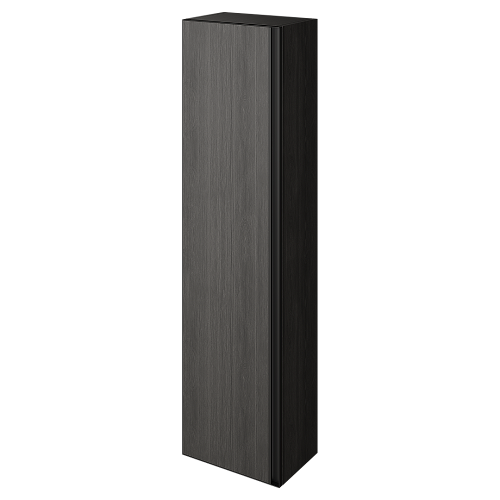 Пенал Armadi Art QUATRO OAK ANTHRACITE профиль ANTHRACITE для ванной в интернет-магазине сантехники Sanbest