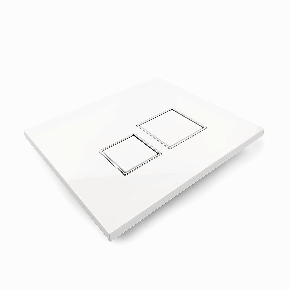 Кнопка для инсталляции Taliente Square 31204010 белая купить в интернет-магазине сантехники Sanbest