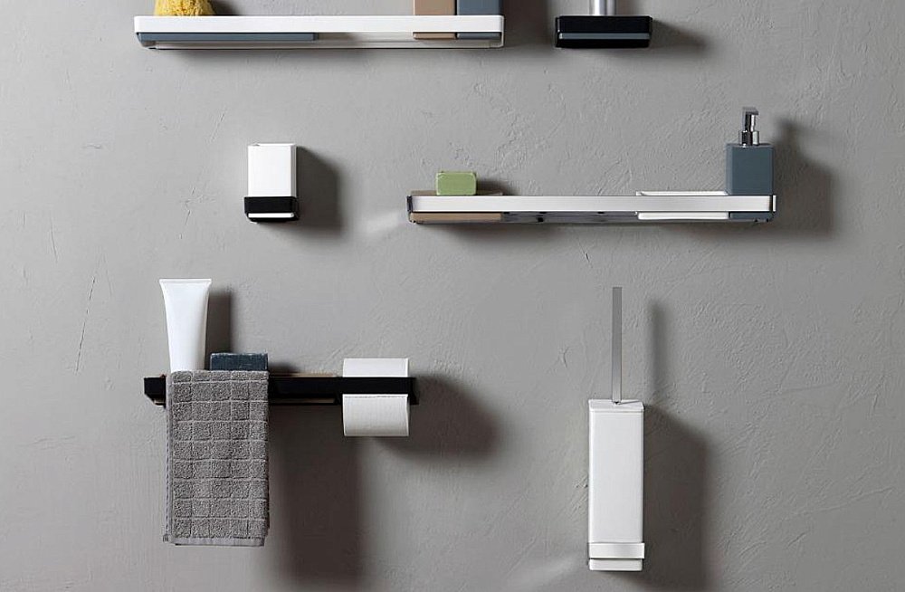 Ершик для туалета Bertocci Fly 149 1560 0000 черный/хром купить в интернет-магазине сантехники Sanbest