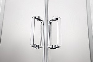 Душевой уголок Aquatek Ария AQ ARI RO 10020CH 100х100 стекло прозрачное/профиль хром купить в интернет-магазине Sanbest