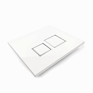 Кнопка для инсталляции Taliente Square 31204010 белая купить в интернет-магазине сантехники Sanbest